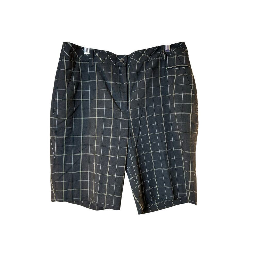 EP PRO Women’s Golf Plaid Checked Flat Front Shorts / Size: 8